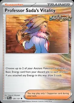 Professor Sada's Vitality — Prismatic Evolutions — Uncommon