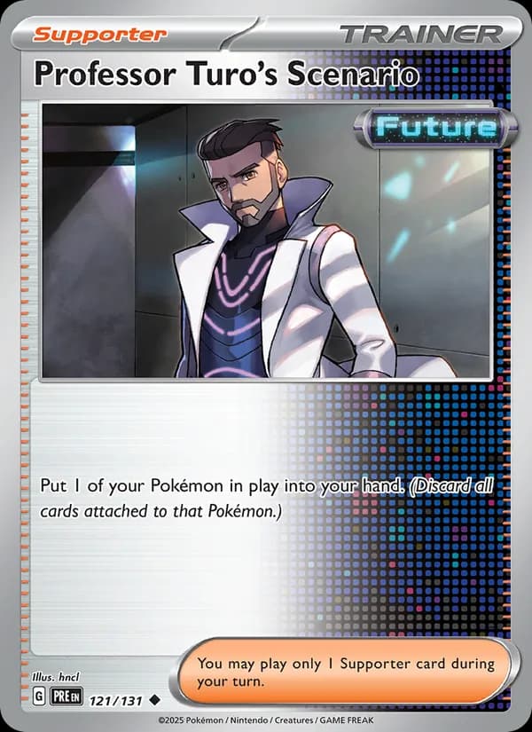 Professor Turo's Scenario — Prismatic Evolutions, Uncommon