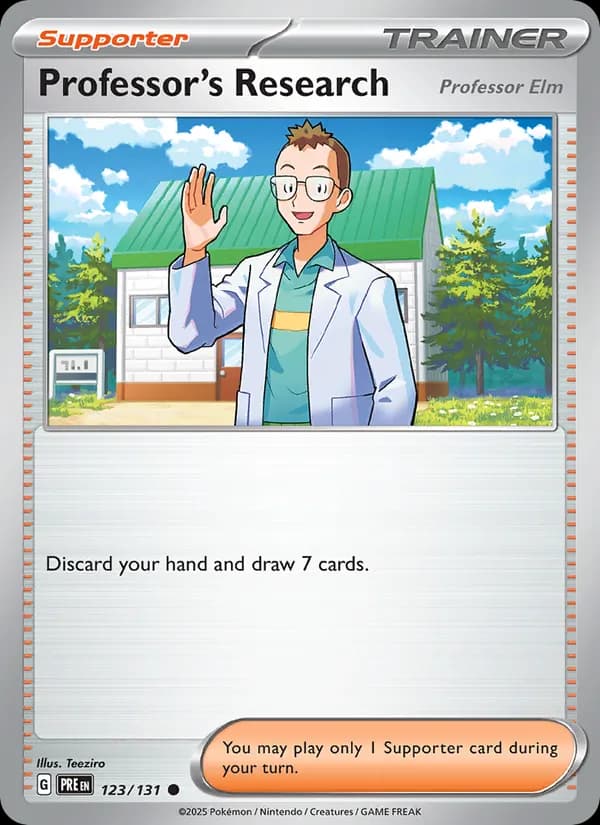 Professor's Research — Prismatic Evolutions, Common