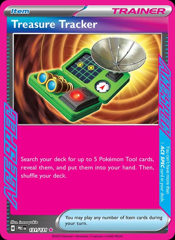 Treasure Tracker — Prismatic Evolutions, ACE SPEC Rare