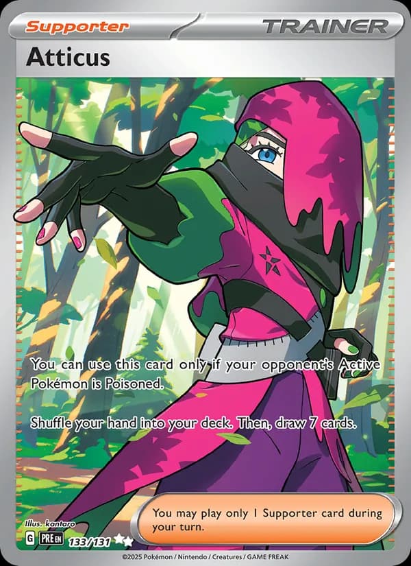 Atticus — Prismatic Evolutions, Ultra Rare