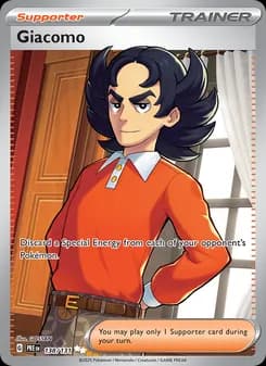 Giacomo — Prismatic Evolutions — Ultra Rare