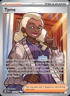 Tyme — Prismatic Evolutions — Ultra Rare