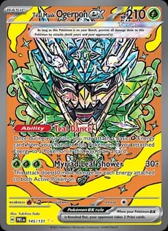Teal Mask Ogerpon ex — Prismatic Evolutions — Special illustration rare