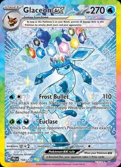 Glaceon ex — Prismatic Evolutions — Special illustration rare