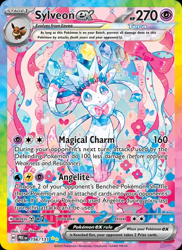 Sylveon ex — Prismatic Evolutions, Special illustration rare
