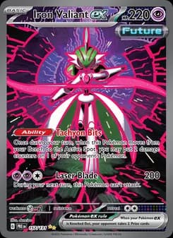 Iron Valiant ex — Prismatic Evolutions — Special illustration rare