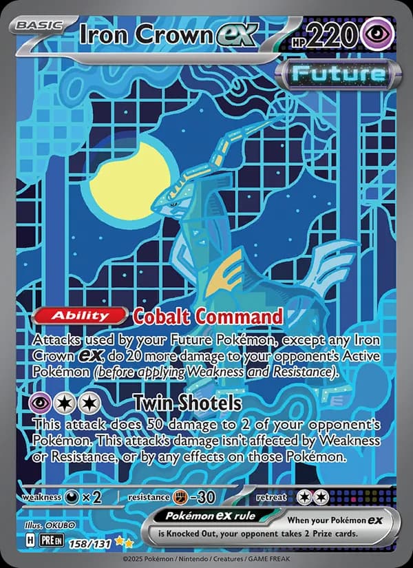 Iron Crown ex — Prismatic Evolutions, Special illustration rare