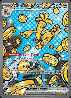 Gholdengo ex — Prismatic Evolutions — Special illustration rare