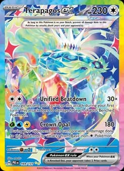Terapagos ex — Prismatic Evolutions — Special illustration rare