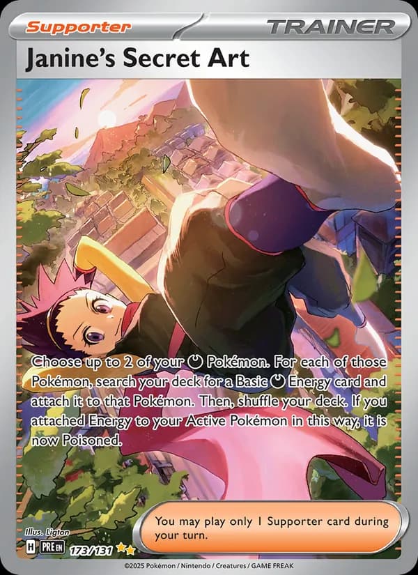Janine's Secret Art — Prismatic Evolutions, Special illustration rare
