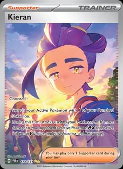 Kieran — Prismatic Evolutions — Special illustration rare
