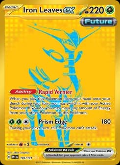 Iron Leaves ex — Prismatic Evolutions — Hyper rare