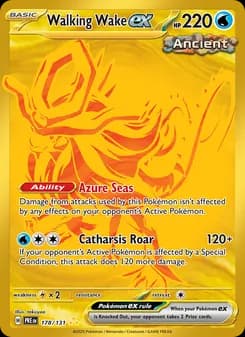 Walking Wake ex — Prismatic Evolutions — Hyper rare