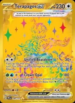 Terapagos ex — Prismatic Evolutions — Hyper rare