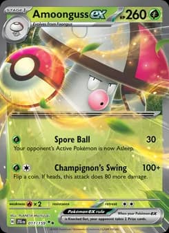 Amoonguss ex — Journey Together — Double rare