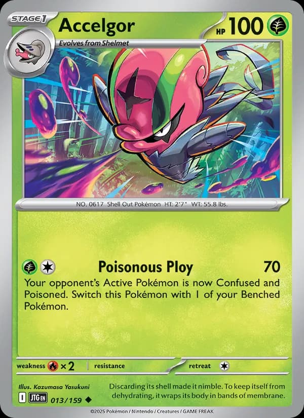 Accelgor — Journey Together, Uncommon