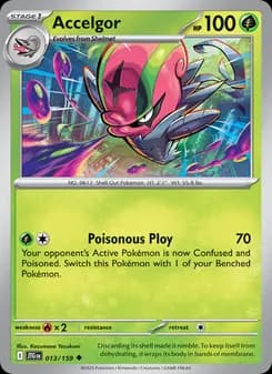 Accelgor — Journey Together — Uncommon