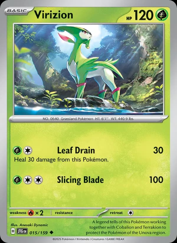 Virizion — Journey Together, Uncommon