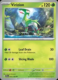 Virizion — Journey Together — Uncommon
