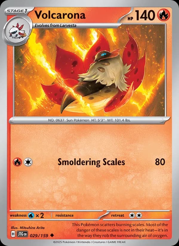 Volcarona — Journey Together, Uncommon