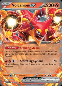 Volcanion ex — Journey Together — Double rare