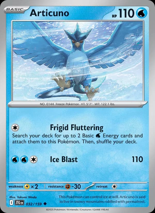 Articuno — Journey Together, Uncommon