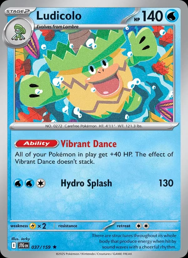Ludicolo — Journey Together, Rare