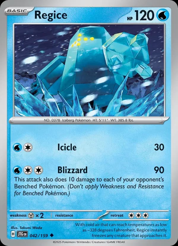 Regice — Journey Together, Uncommon