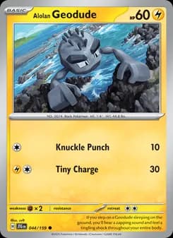Alolan Geodude — Journey Together — Common