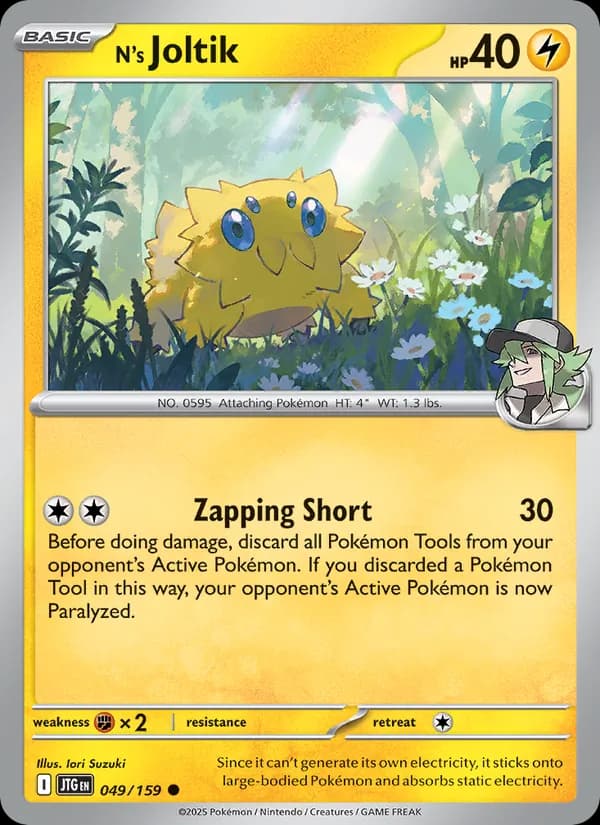 N's Joltik — Journey Together, Common