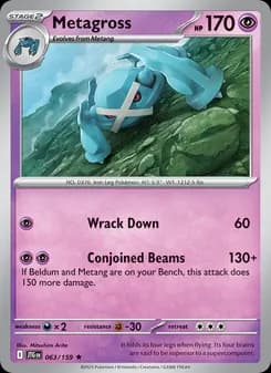 Metagross — Journey Together — Rare