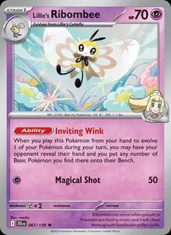 Lillie's Ribombee — Journey Together — Rare