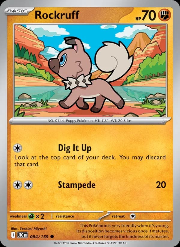 Rockruff — Journey Together, Common