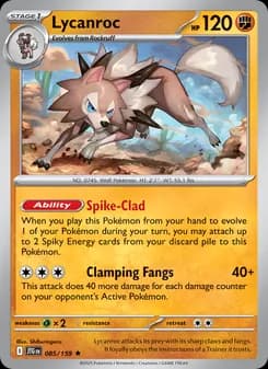 Lycanroc — Journey Together — Rare
