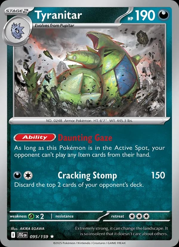 Tyranitar — Journey Together, Rare