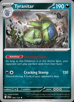 Tyranitar — Journey Together — Rare