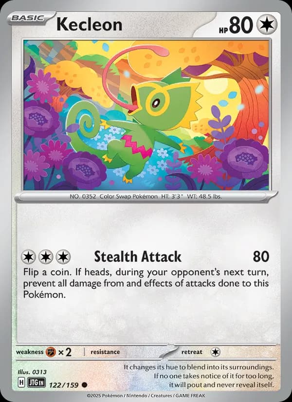 Kecleon — Journey Together, Common