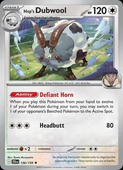 Hop's Dubwool — Journey Together — Rare
