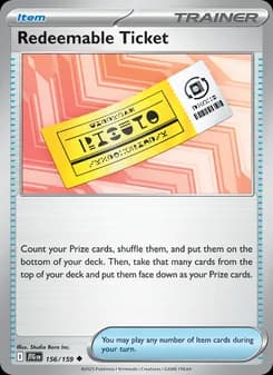 Redeemable Ticket — Journey Together — Uncommon