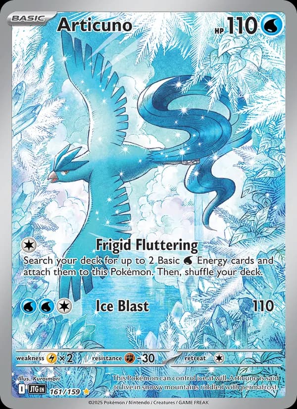 Articuno — Journey Together, Illustration rare