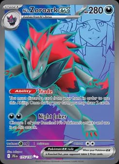 N's Zoroark ex — Journey Together — Ultra Rare