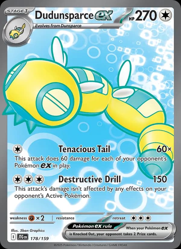 Dudunsparce ex — Journey Together, Ultra Rare