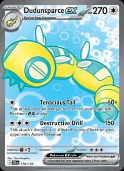 Dudunsparce ex — Journey Together — Ultra Rare