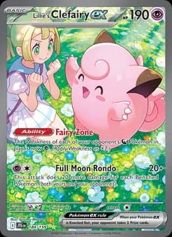 Lillie's Clefairy ex — Journey Together — Special illustration rare