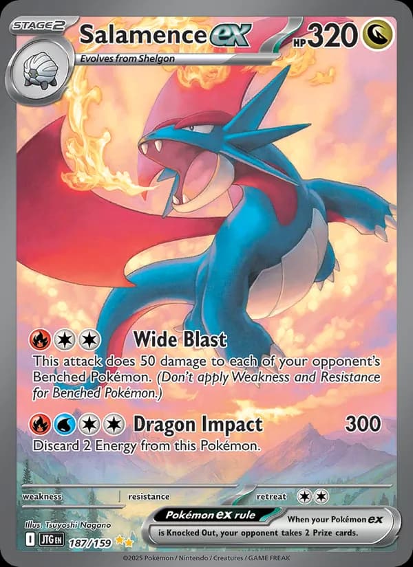 Salamence ex — Journey Together, Special illustration rare