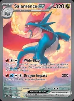 Salamence ex — Journey Together — Special illustration rare