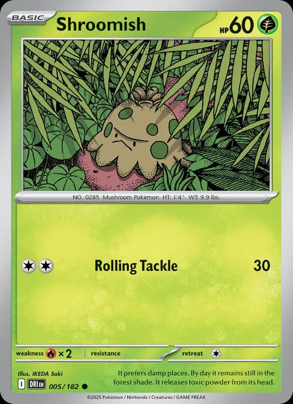 Shroomish — Destined Rivals, Common