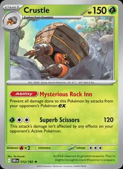 Crustle — Destined Rivals — Rare