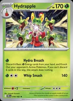 Hydrapple — Destined Rivals — Rare
